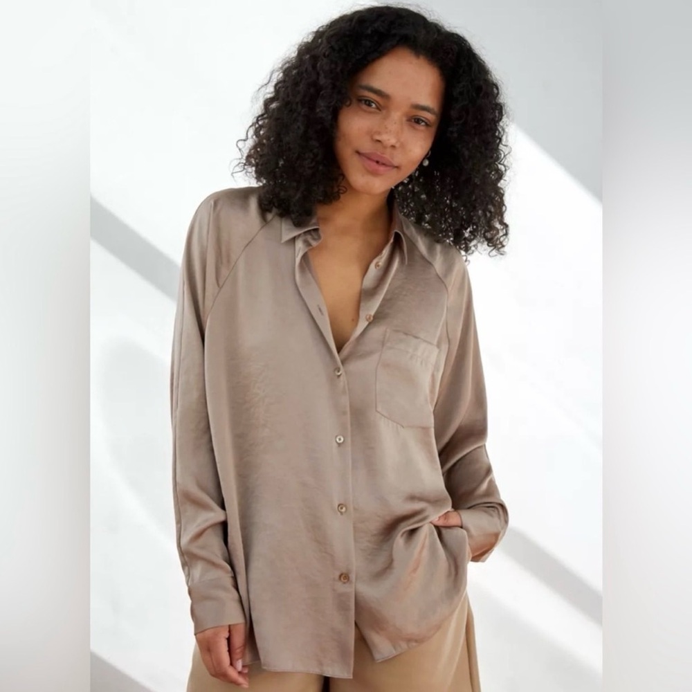 Wilfred | Aritzia Relaxed Button Up Shirt